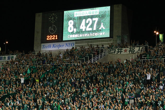 番外編 ヤマザキナビスコカップ 予選第7節 松本山雅fc 0 3 アルビレックス新潟 松本山雅fc