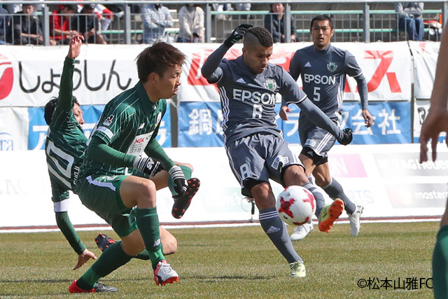 17明治安田生命 ｊ２リーグ 第3節 松本山雅fc 1 0 Fc岐阜 松本山雅fc